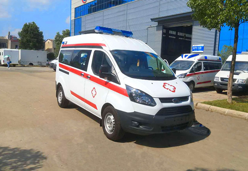 國六福特V362短軸中頂救護車(柴油版)