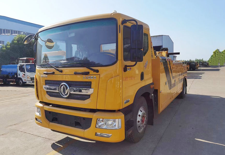 東風(fēng)多利卡D9拖吊連體清障車